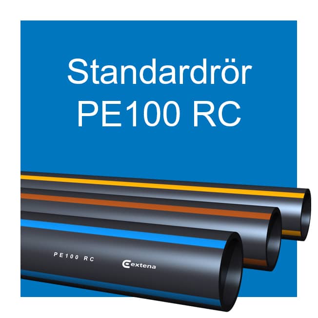 EXTENA tryckrör polyeten PE100 RC standardrör