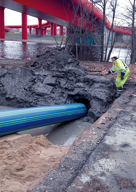 Extena tryckrör SLM Protected Pipe med kraftig mantel